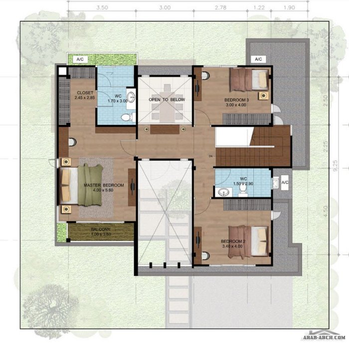 Desain rumah type 200 1 lantai