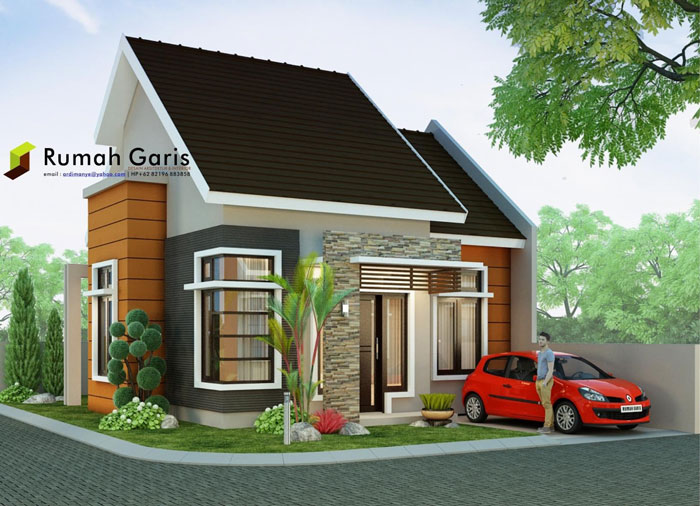 Desain rumah minimalis tanah 60 meter