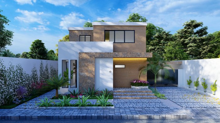 Desain rumah sederhana ukuran 7x9