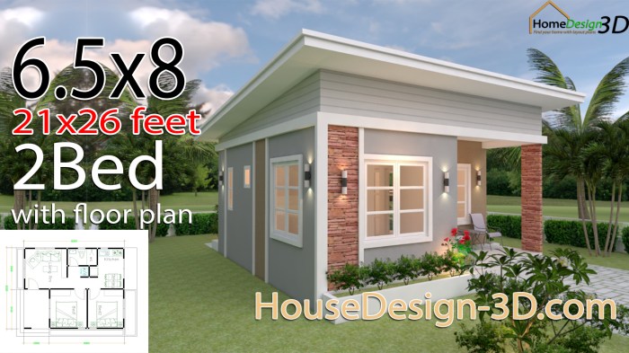 Desain rumah ukuran 5x8 meter