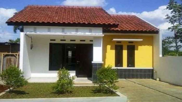 Desain rumah modal 30 juta