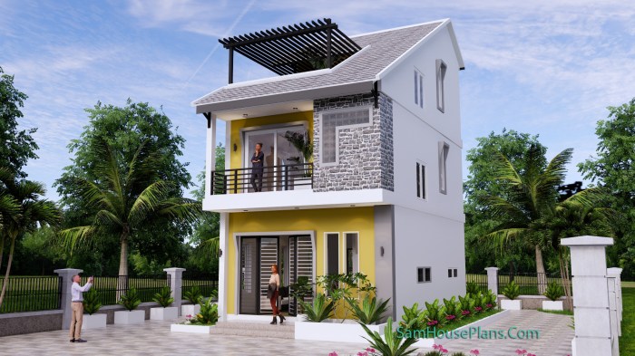 Desain rumah ukuran 5x8 meter