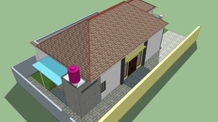 Desain rumah ukuran 11x9