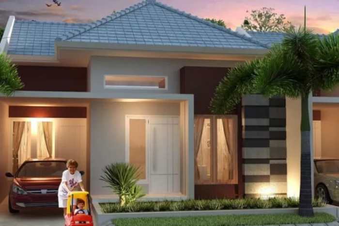 Desain rumah murah 20 juta