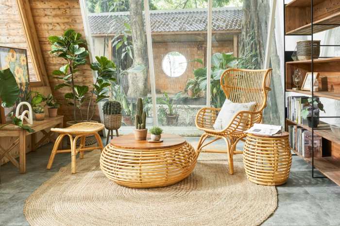 Rattan schrank wohnzimmer